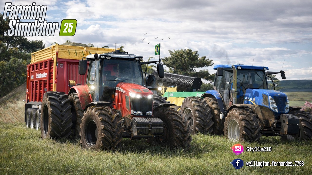 MEGA OPERAÇÃO PARA TRATAR OS NOVOS ANIMAIS DA FAZENDA | Faz Caiçara | Farming Simulator 25-ep.80