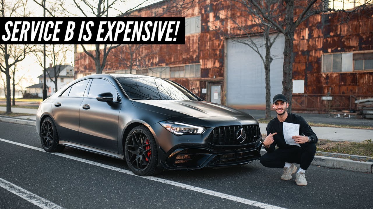 Реальная стоимость обслуживания B для нового Mercedes!