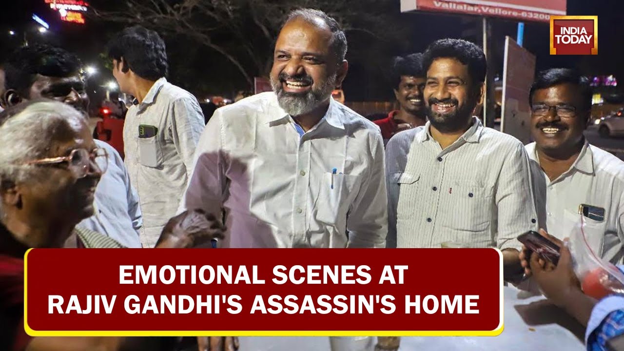 Freedom For Rajiv Gandhi's Killer AG Perarivalan, Emotional Scenes At Ex-PM's Assassin's Home