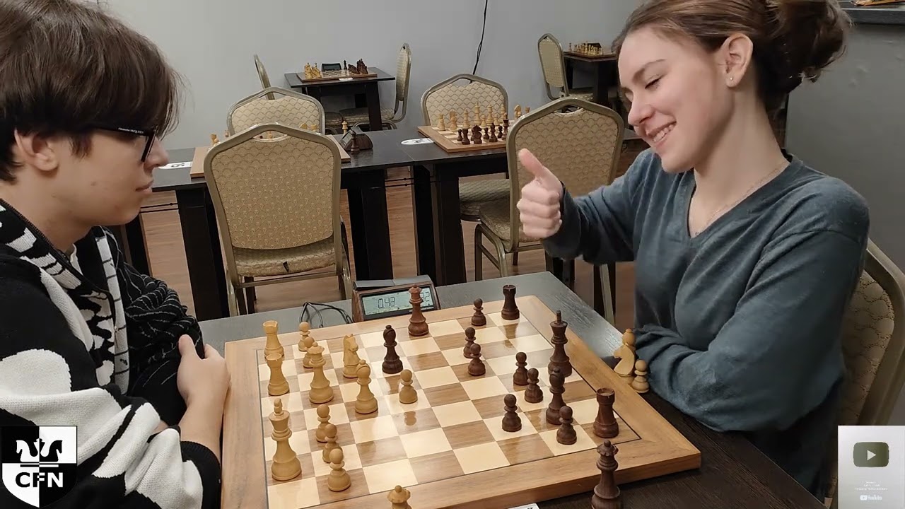 Celentano (1932) vs WFM Fatality (2065). Chess Fight Night. CFN. Bullet Round 1