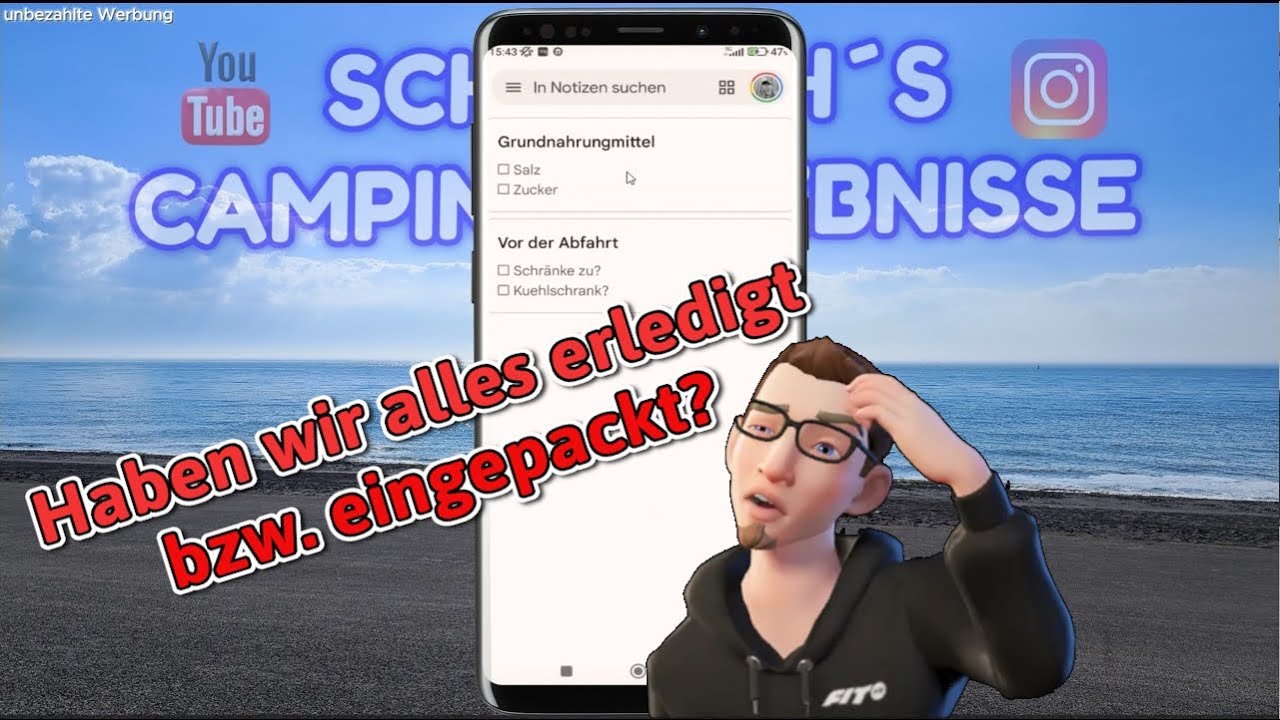 Haben wir alles dabei? Individuelle Checklisten mit einer App erstellen