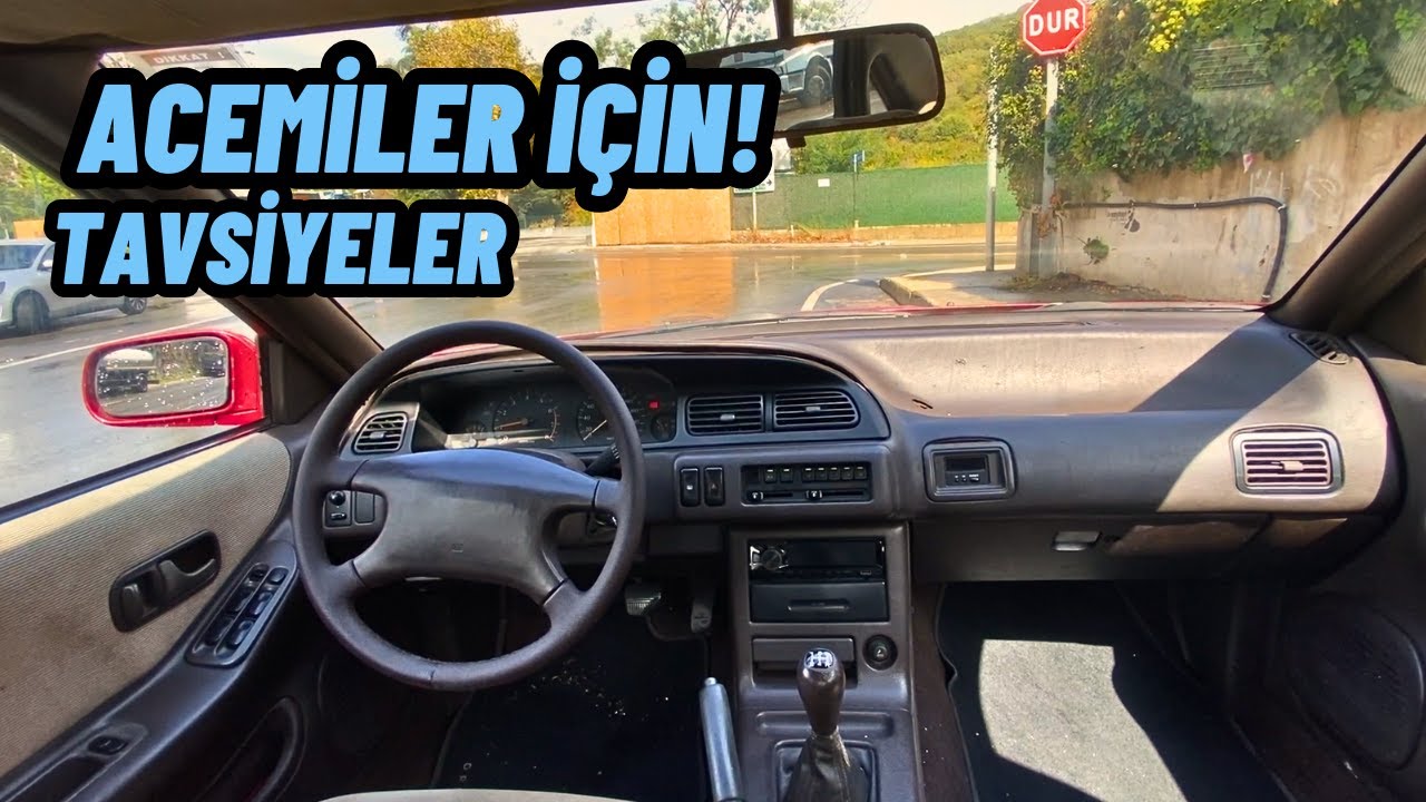 ACEMİLER İÇİN HAYAT KURTARAN TAVSİYELER ! KULLANIRKEN ANLATTIM | MANUEL ARABA POV SÜRÜŞ