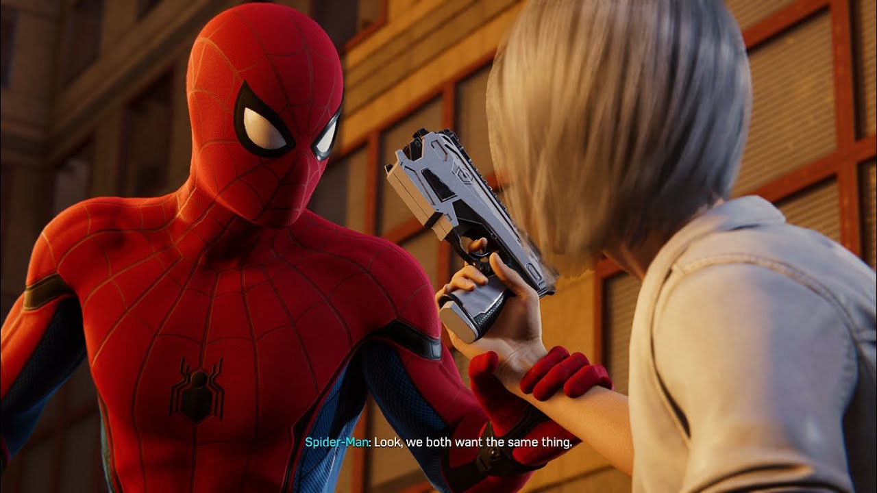 Spider-Man vs Silver Sable (Stark Suit Walkthrough) - Marvel's Spider-Man [1080p60fps]