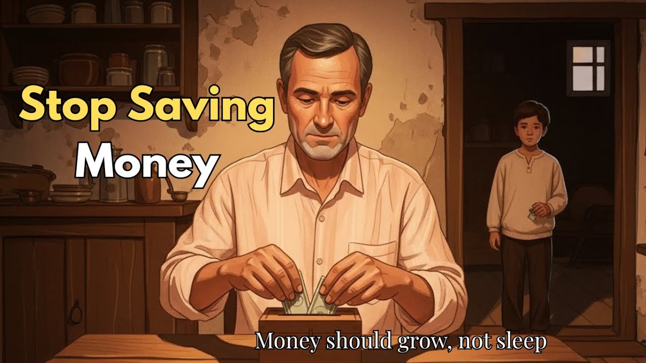 Stop Saving Money | A Quiet Story About Why Letting Money Work Builds a Better Future. #motivation