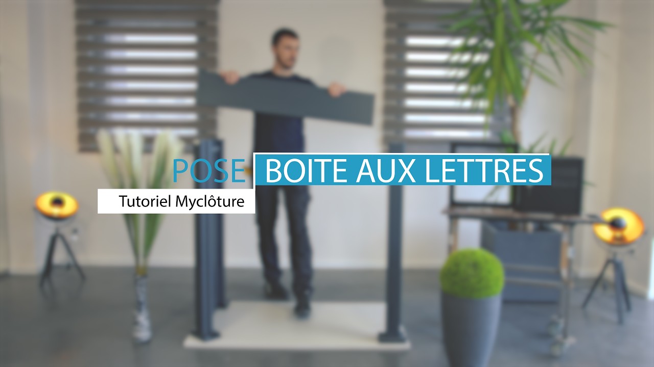 Boite lettres + cadre encastrement Mycloture