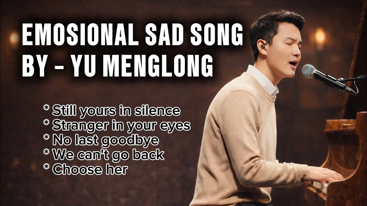 🎧 Emotional Sad Song Cover by Yu Menglong 💔 | Crying & Healing Songs That Hit Deep