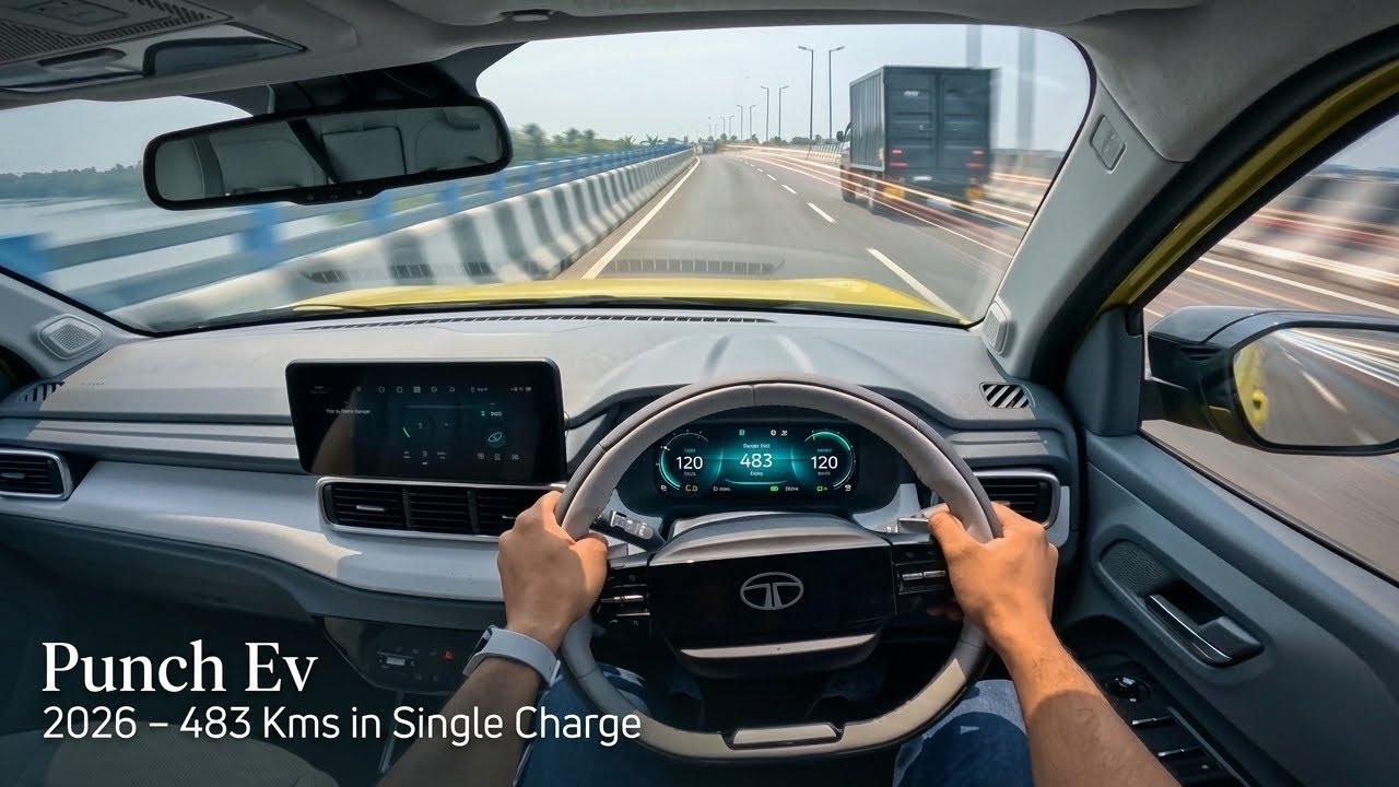 Tata Punch EV 2026 &mdash; Реальный запас хода? Характеристики, батареи и цена с учетом всех налогов и ...