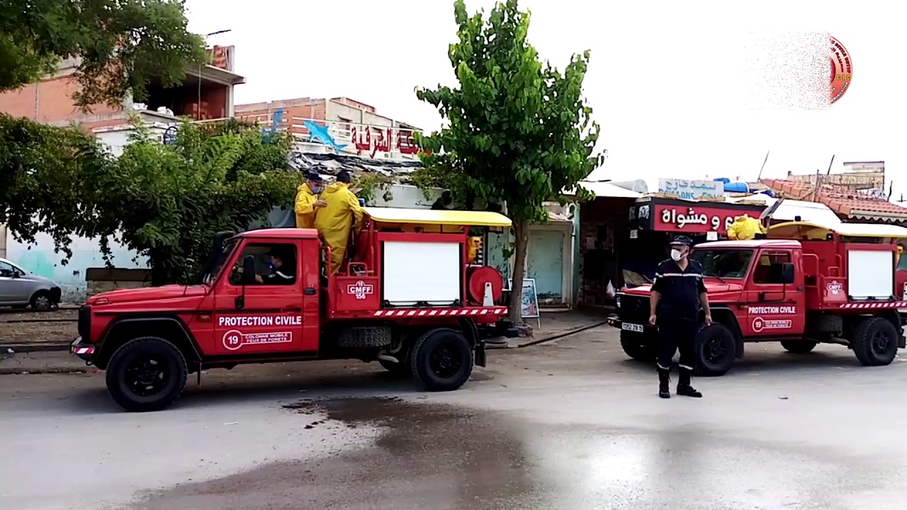 عملية تعقيم واسعة على مستوى أحياء مدينة سطيف