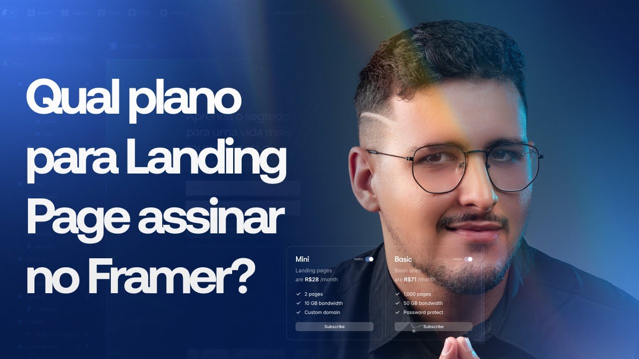Qual PLANO assinar no Framer para Landing Page?