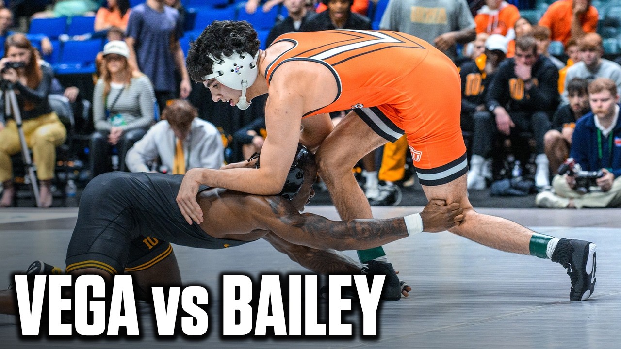 Nasir Bailey, Iowa vs Sergio Vega, Oklahoma State | 2025 National Duals Invitational