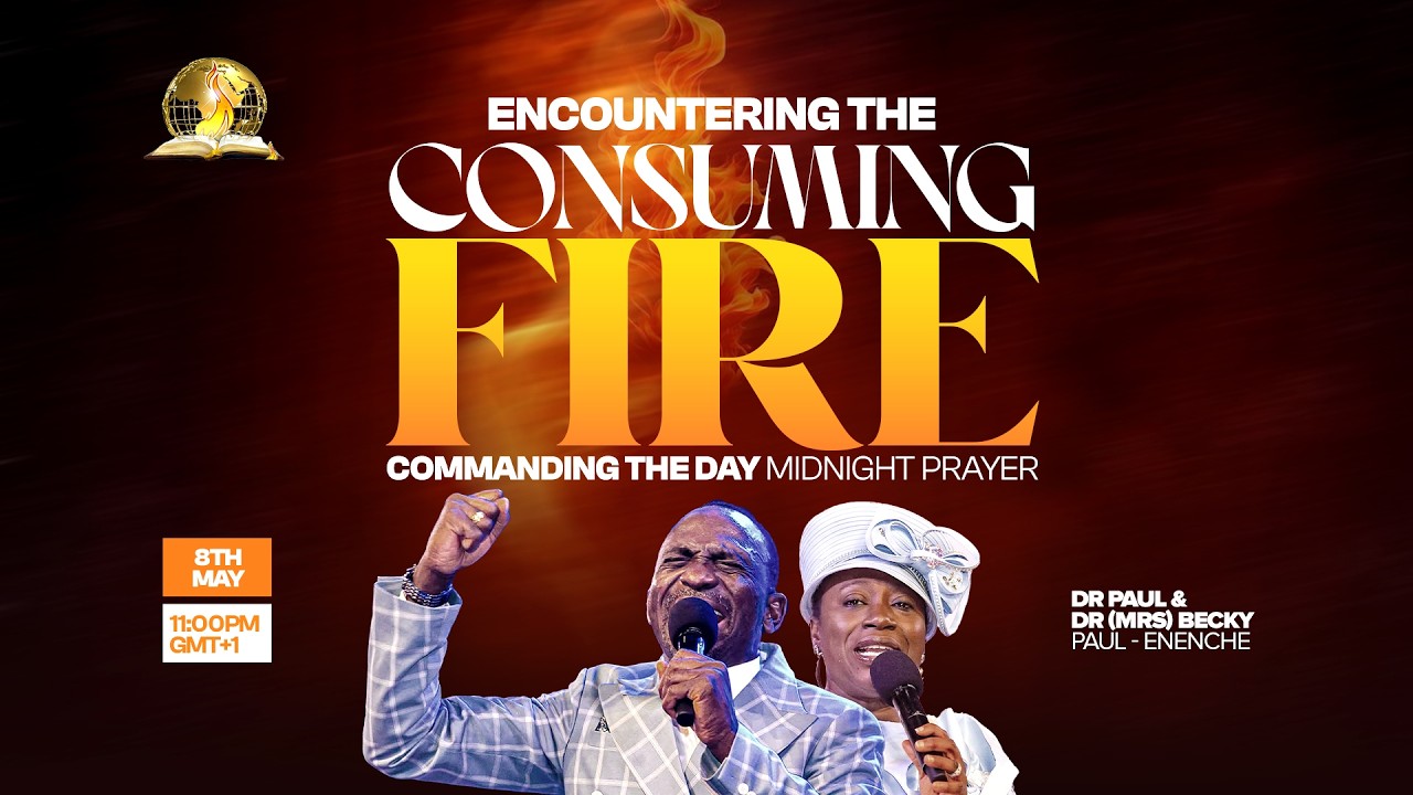 COMMANDING THE DAY MIDNIGHT PRAYER || ENCOUNTERING THE CONSUMING FIRE || 08-05-2026