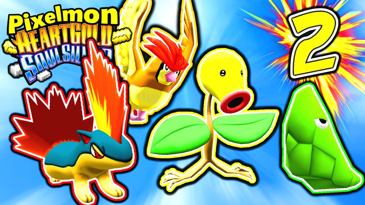 Minecraft Pixelmon HEARTGOLD и SOULSILVER! - Эпизод 2 (мод Minecraft Pokemon)
