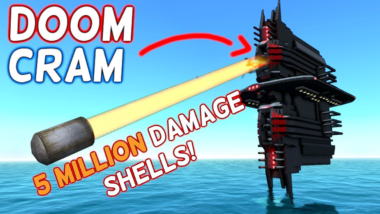 DOOM CRAM! 5 миллионов снарядов CRAM, наносящих урон! | Сборка из глубин