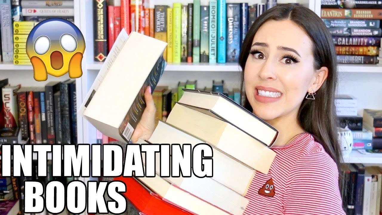 INTIMIDATING TBR BOOK TAG || Books with Emily Fox