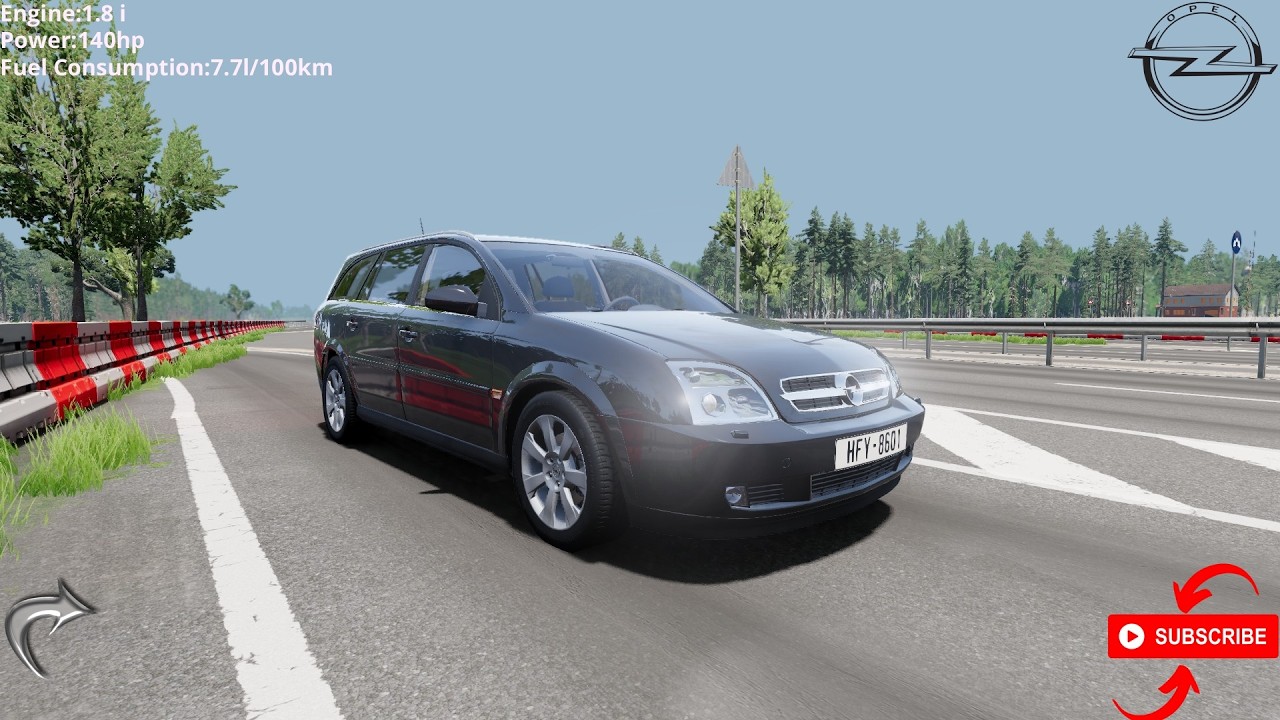BeamNG Drive - Opel Vectra C 1.8i