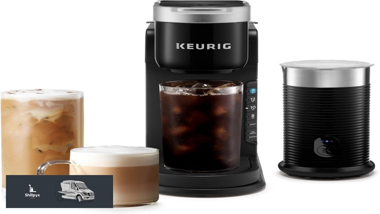 Keurig K Caf Barista Bar Single Serve Coffee Maker and Frother with 3