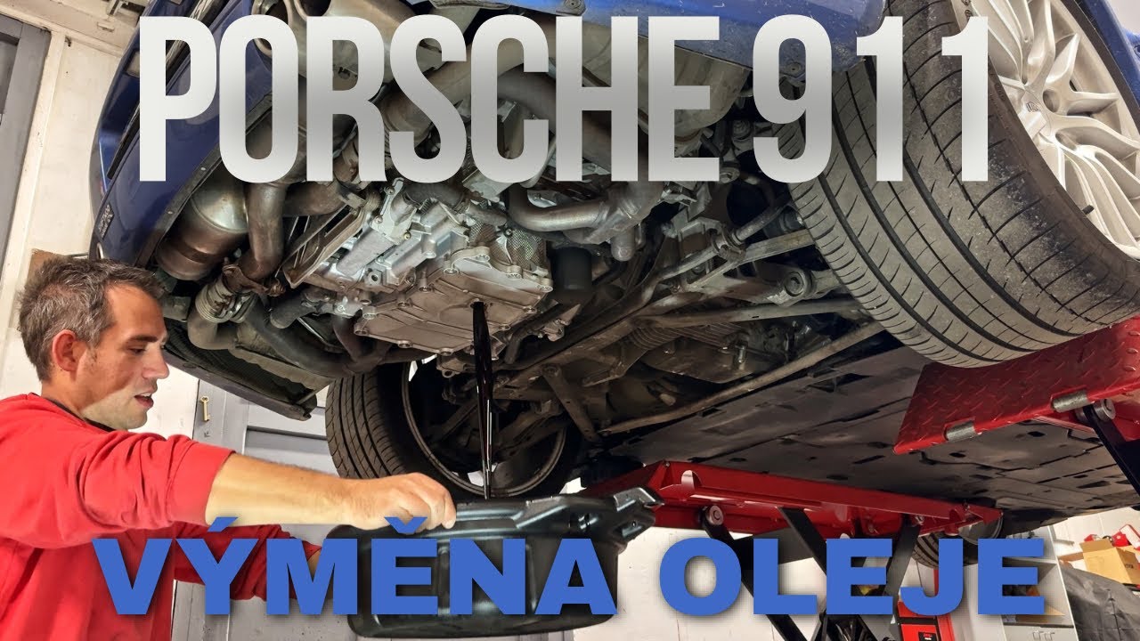 PORSCHE 911/997 - VÝMĚNA OLEJE PRO ZAČÁTEČNÍKY