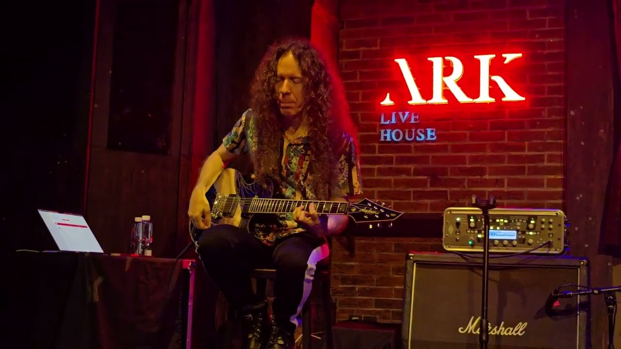 Marty Friedman - Guitar Master Class - Illumination live at the Ark Livehouse Shanghai 14/05/2025