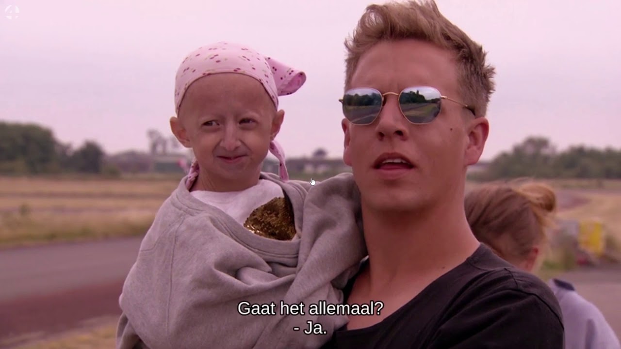 Anthony Kumpen met Karen Damen & James Cook voor Progeria