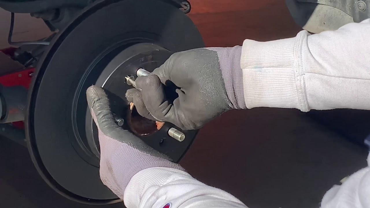 Honda Accord 2009 - Changing the Rear Brake Pad and Rotor