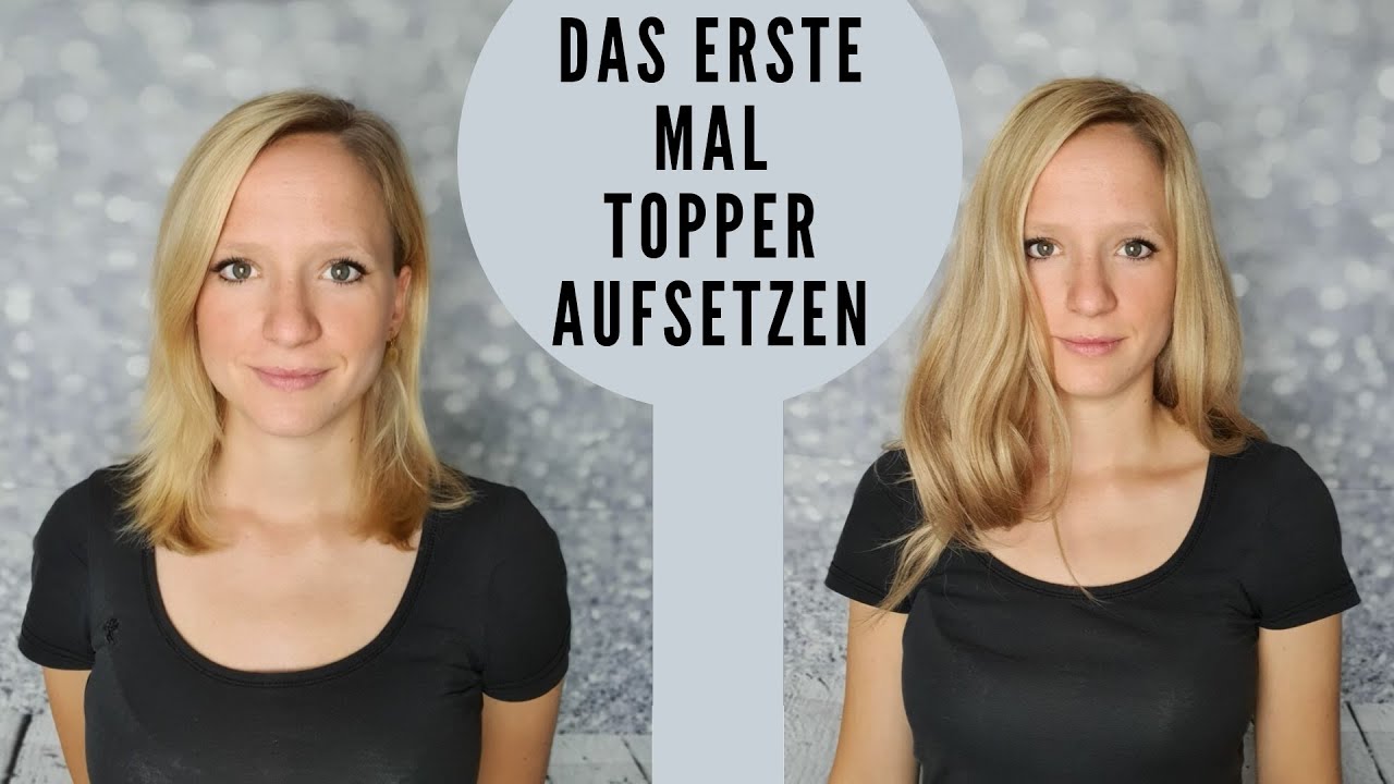 Das erste Mal ein Haarteil anprobieren | Glückssträhnen