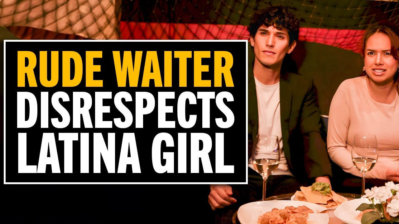 Racist Waiter Disrespects Latina Woman But Learns His Lesson
