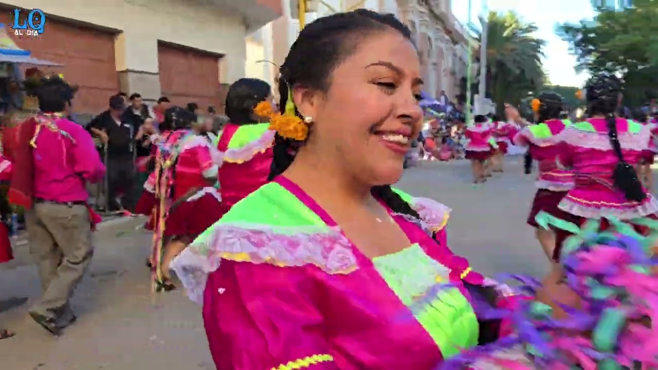 COMPARSA FLOR DE AYRAMPUS,  CARNAVAL DE MI PUEBLO 2025 -  TUPIZA  - BOLIVIA