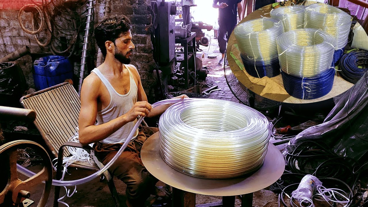 How Garden Pipes are Made | Garden Pipe Manufacturing Process | PVC Garden Pipe Making Machine