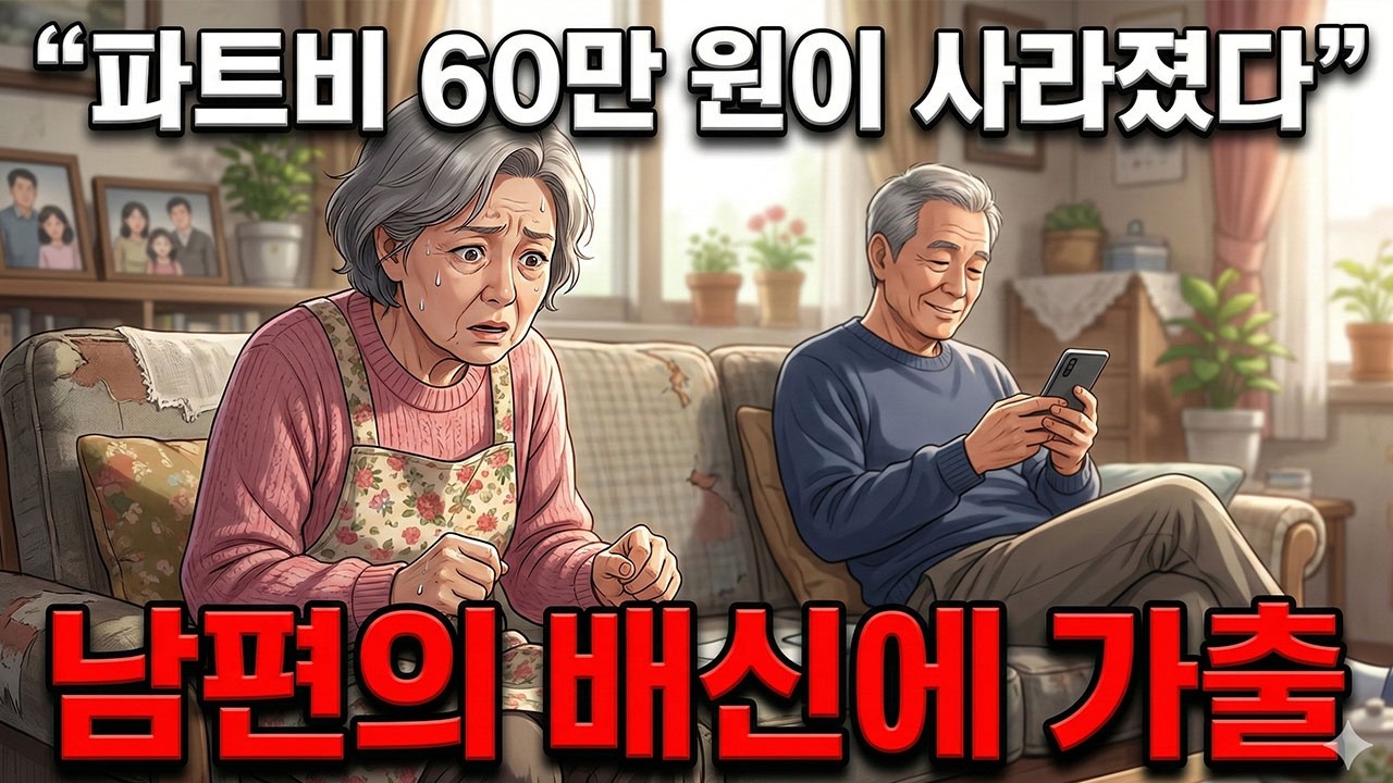 【60대 아내의 반격】“도와줄까?” 말뿐이고 파트비를 탕진한 남편을 두고 가출… 1주일 만에 쓰레기집이 된 집과 남편의 말로, 그리고 부부의 조건