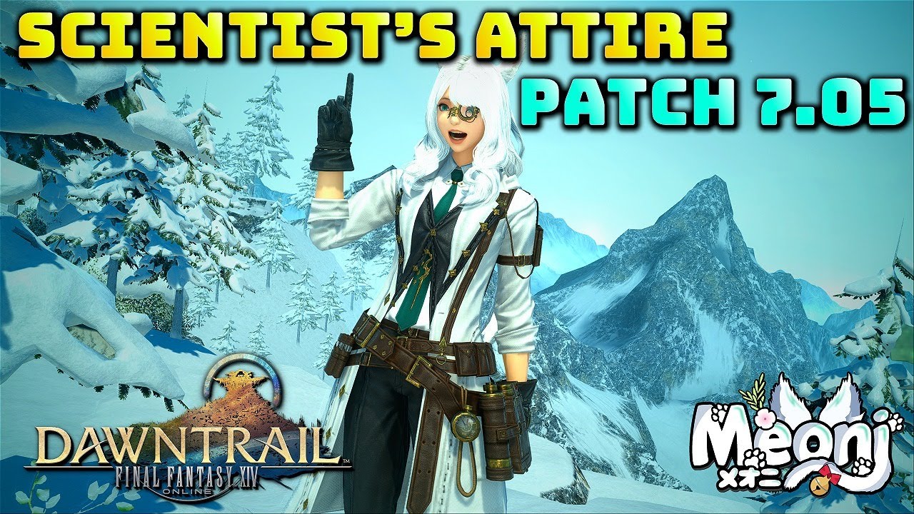 FFXIV: Scientist Glamour - 7.05 Treasure Map Crafted Set