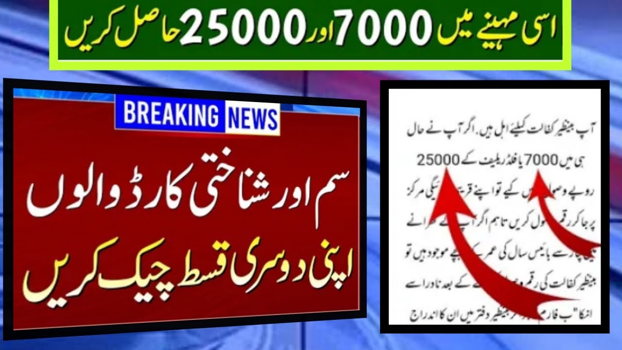Online check ehsaas program|| 8171 check online 2022 registration 7000 || Ehsaas program 25000 2022