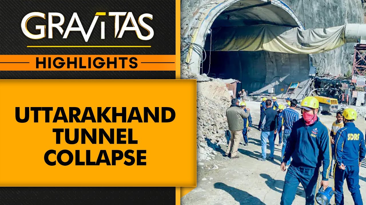 Uttarakhand Tunnel Collapse: 40 Trapped After Tunnel In India Collapses | Gravitas Highlights