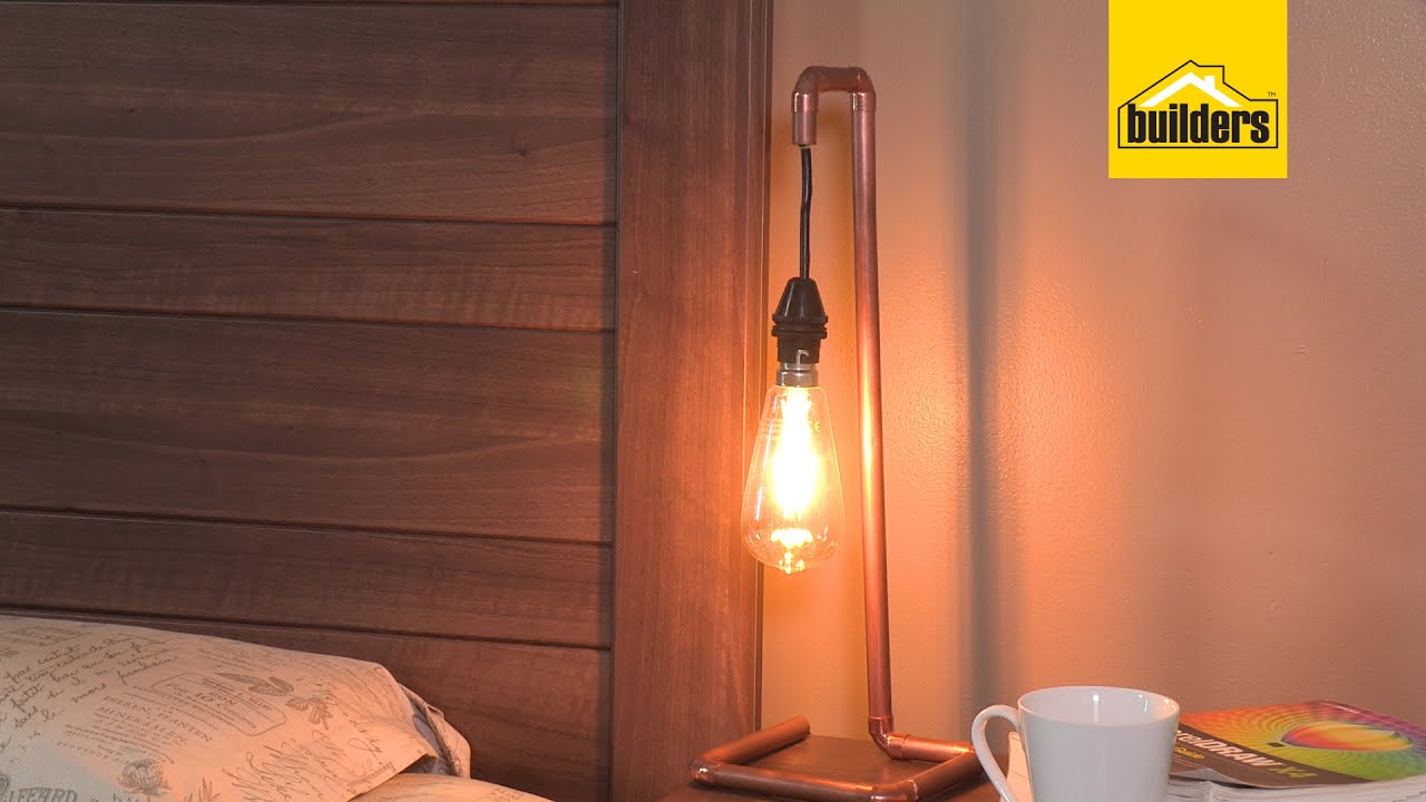 How to Make a Copper Pipe Lamp