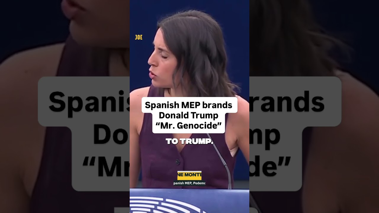 Spanish MEP calls Trump 