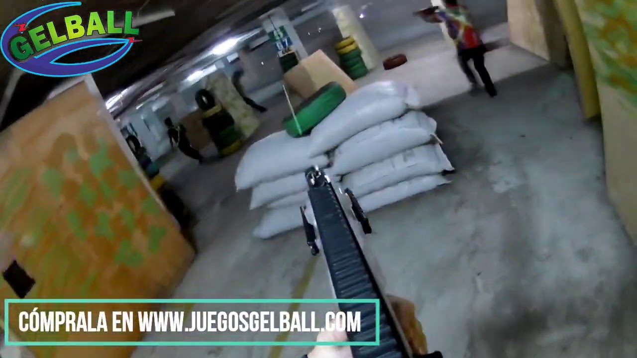 Arma de Gelball G36 - Dispara Balas de Gel