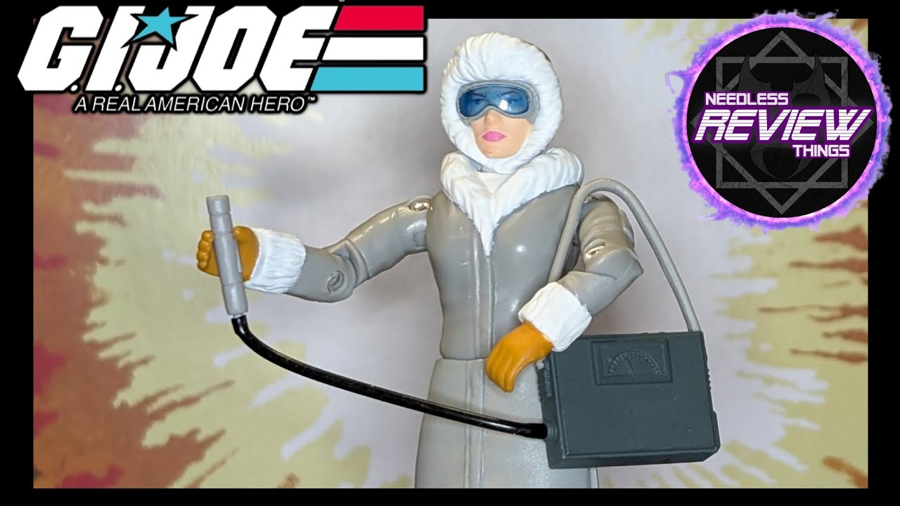 Обзор фигурки Super 7 ReAction+ GI Joe Scarlett (Arctic).