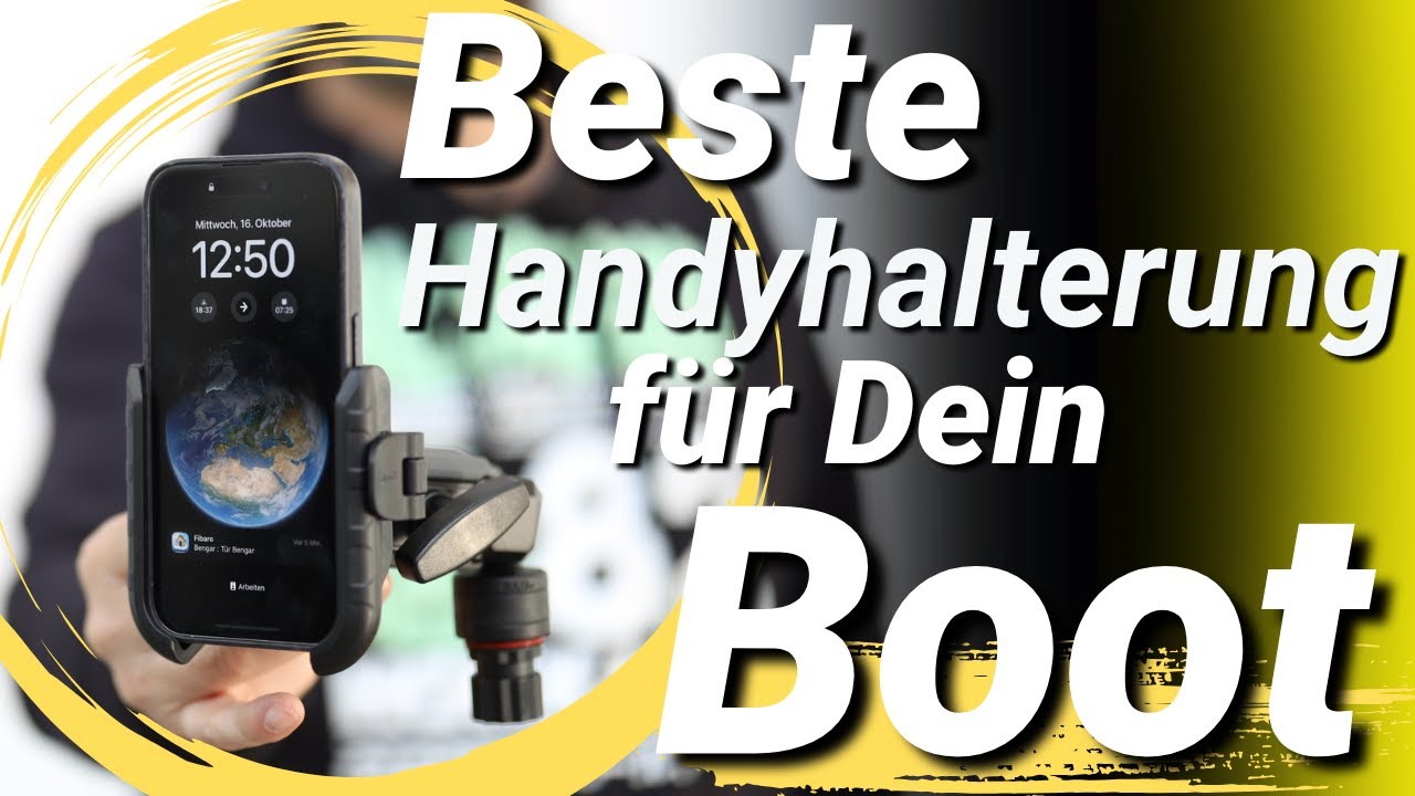 Ultimatives Handyhalter-Setup für Boote: Flexibel & Einfach!
