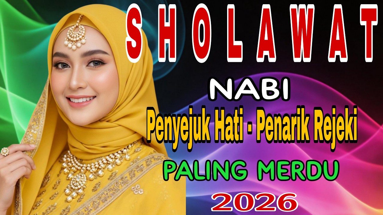 SHOLAWAT JIBRIL PEMBUKA REZEKI PALING DAHSYAT, Sholawat Nabi Muhammad SAW, SHALAWAT PALING MERDU
