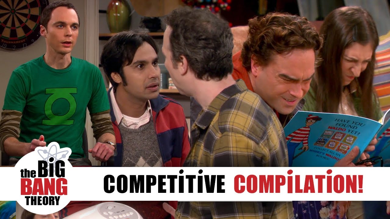 Most Competitive Moments | The Big Bang Theory
