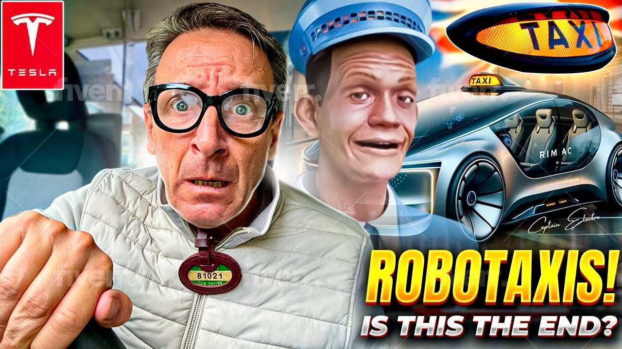 Have I just LOST my job? ROBOTAXIS are coming!