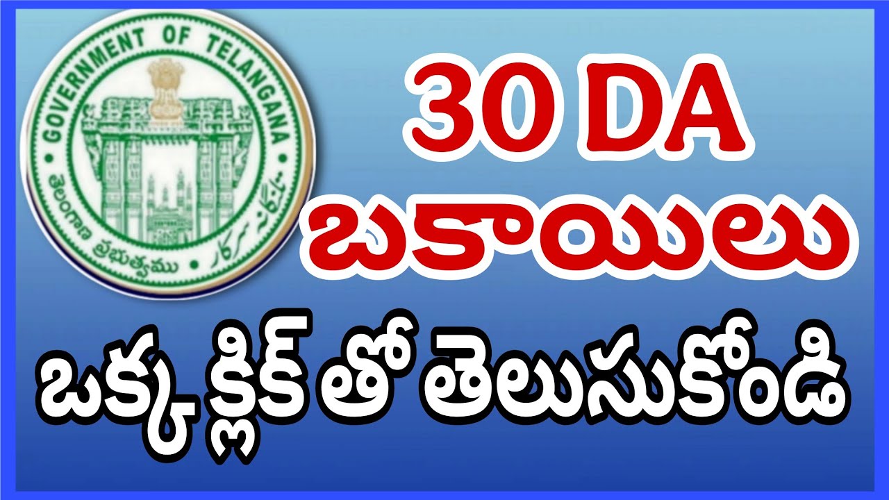 DA ARREARS IN 30 EQUAL INSTALLMENTS CALCULATOR