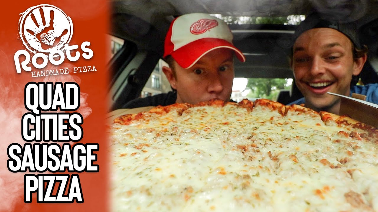 Впервые пробую *ПИЦЦУ В СТИЛЕ QUAD CITY* | Roots Pizza 🌆🍕🔥