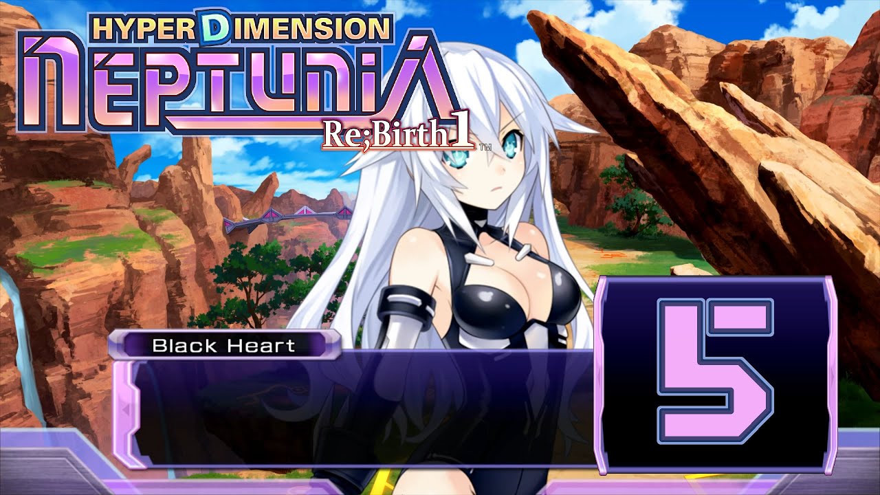 Goddess Black Heart - Hyperdimension Neptunia Rebirth 1 #5