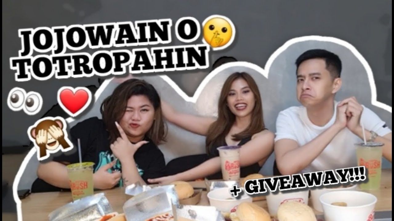 JOJOWAIN O TOTROPAHIN with @RoseAriane and @YaniDeDios | Double B Mukhbang + GIVEAWAY!!!