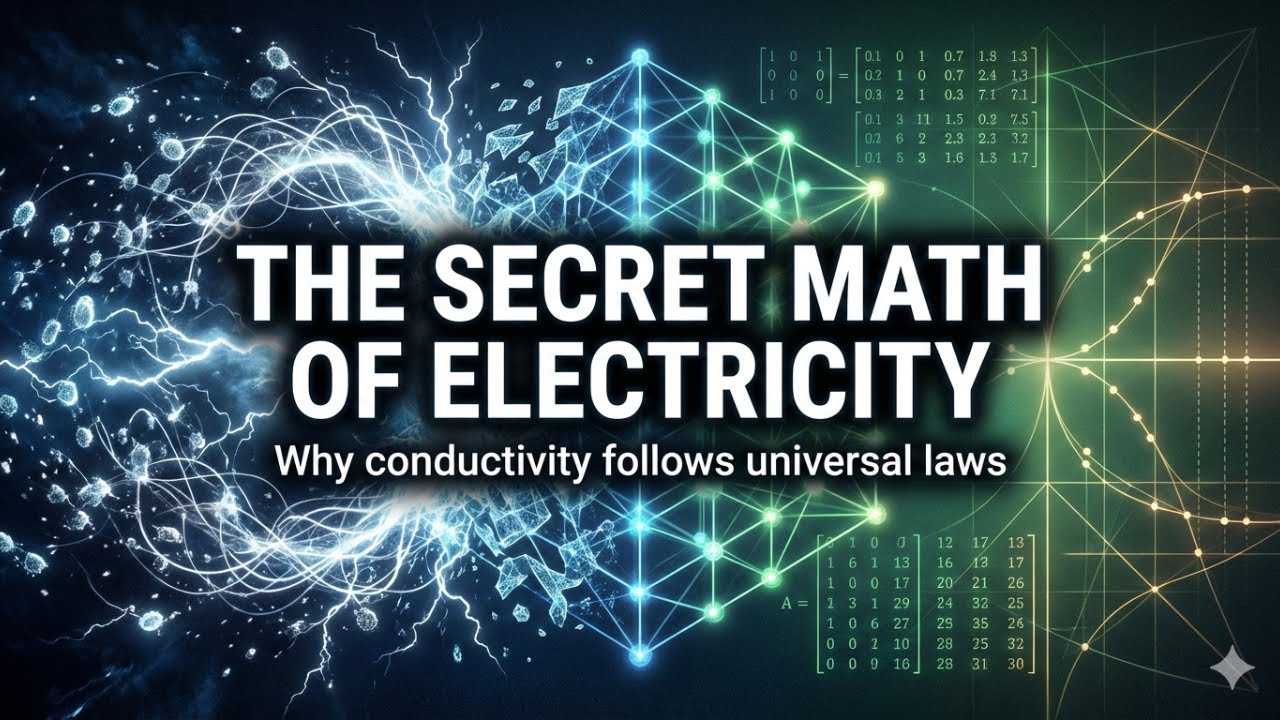 Why Conductivity Follows Universal Rules? Chaos That Obeys Perfect Mathematics #ModernPhysics
