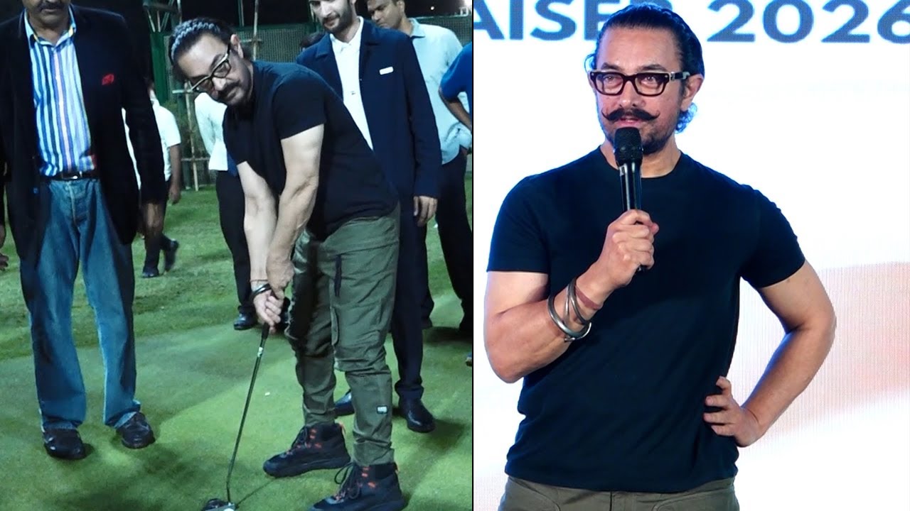 Aamir Khan Attend18th Invitational Fundraiser Tournament 2026👌| MS shorts