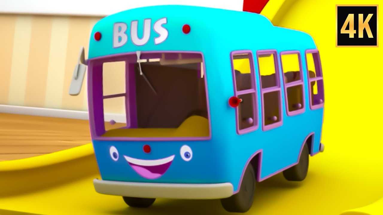 Wheels on the Bus - Street Vehicle Rhyme & Baby Songs