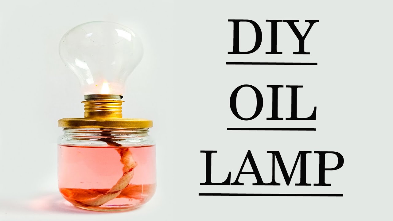 How to Make Oil Lamp | DIY Oil Lamp at home