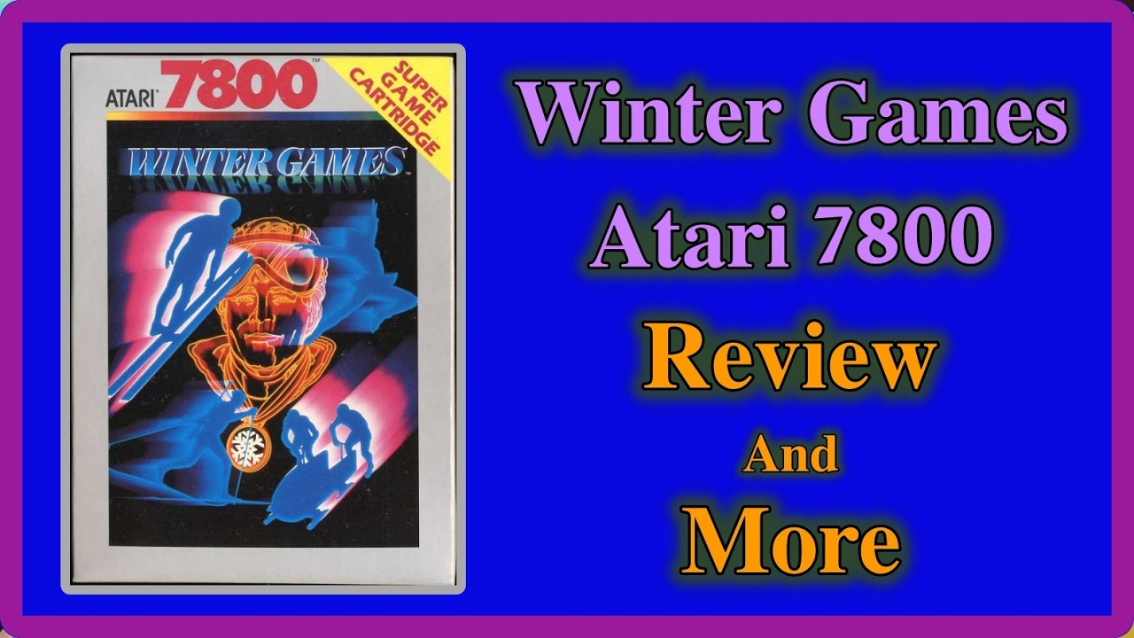Winter Games for Atari 7800 Review