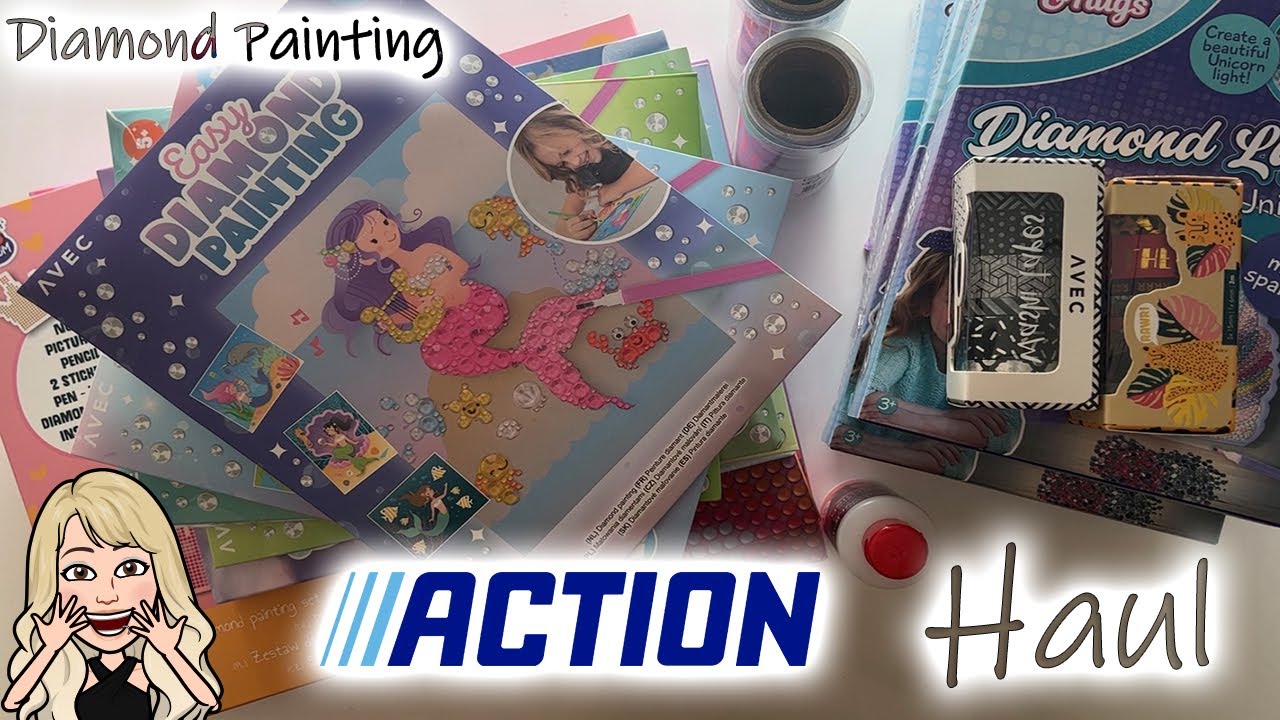 Diamond Painting Action Haul #9 Part 1 | Kinder Diamond Painting auch für den schmalen Taler
